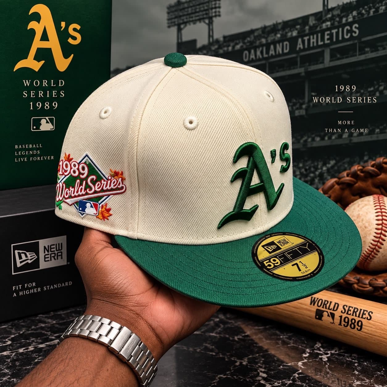 Oakland A's 1989 World Series Snapback