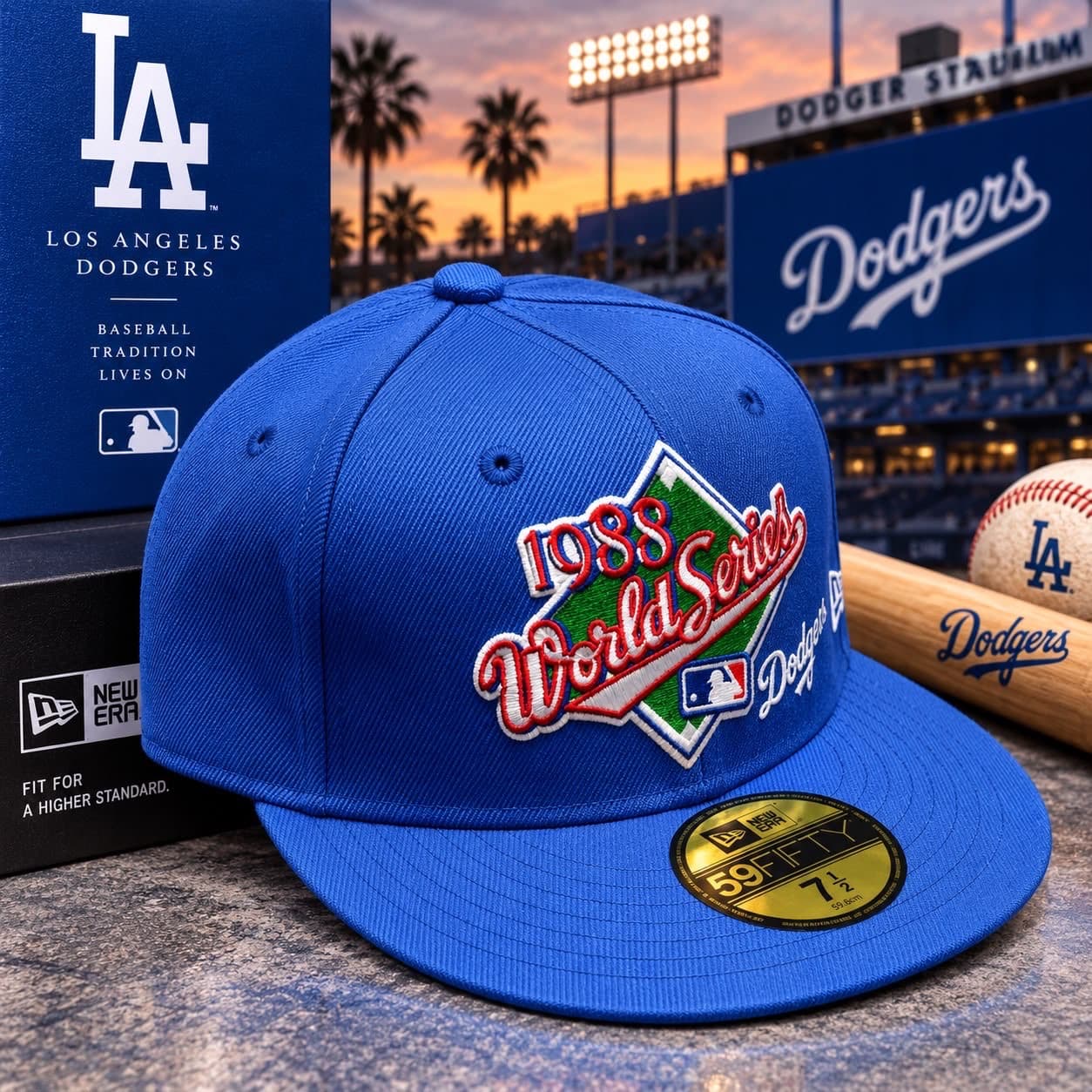 LA Dodgers 1988 World Series Snapback