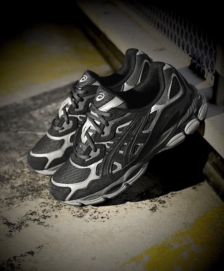 Asics Gel-NYC, Black & Silver