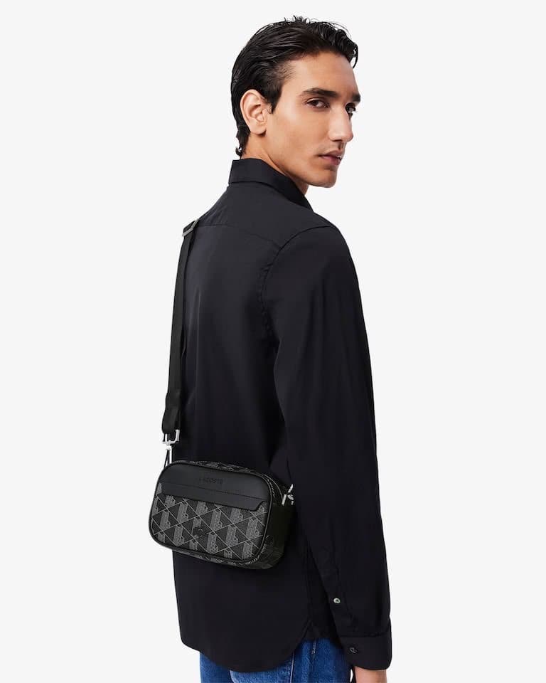 Lacoste Monogram Reporter Bag